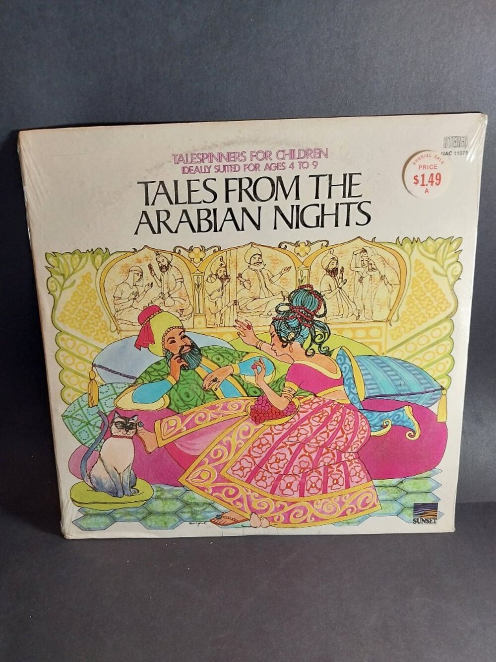 Talespinners For Children Tales From The Arabian Nights Lp 1969 SEALED